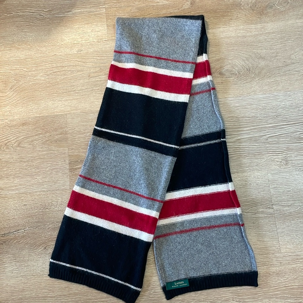 Ralph Lauren sweater, scarf